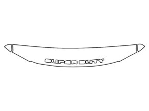 2020-2022 Ford F-450, All, Invisible Bug Guard