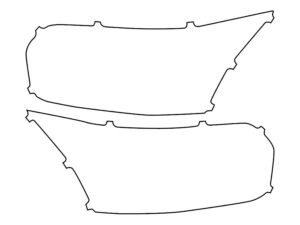 2015-2025 Ford Transit Van, All, Headlight Cover Film