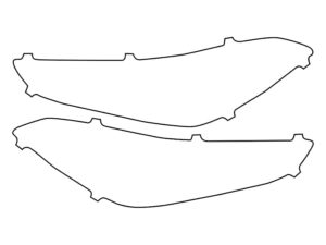 2019-2021 Genesis G70, All, Headlight Cover Film