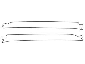 2021-2025 Genesis G80, All, Rear Marker Cover Film