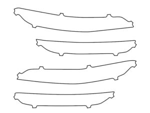 2022-2025 Genesis GV70, All, Headlight Cover Film