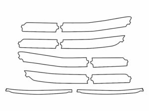 2021-2024 Genesis GV80, All, Tail Light Cover Film