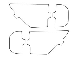 2020-2023 GMC Acadia, All, Reverse Light Cover Film