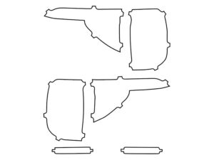 2020-2023 GMC Acadia, All, Tail Light Cover Film