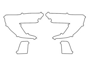 2024-2025 GMC Acadia, All, Headlight Cover Film