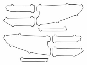 2024-2025 GMC Acadia, All, Tail Light Cover Film