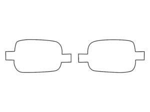 2023-2025 GMC Canyon, All, Fog Light Cover Film