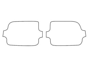 2023-2025 GMC Canyon, All, Reverse Light Cover Film