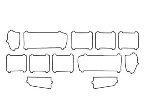 2022-2025 GMC Hummer, All, Headlight Cover Film