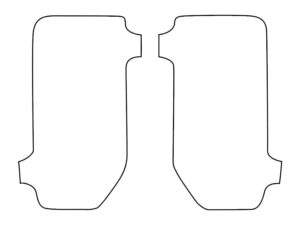 2019-2021 GMC Sierra, 1500, Fog Light Cover Film