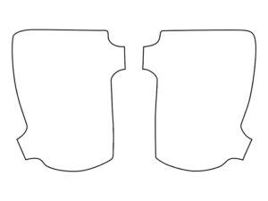 2022-2025 GMC Sierra, 1500, Reverse Light Cover Film