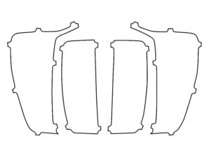 2022-2025 GMC Sierra, 1500, Tail Light Cover Film