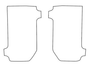 2020-2025 GMC Sierra, 2500, 3500, Fog Light Cover Film