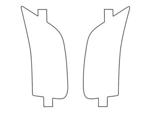 2021-2024 GMC Yukon, All, Side Marker Cover Film