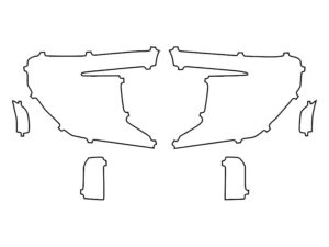 2021-2024 GMC Yukon, All, Headlight Cover Film