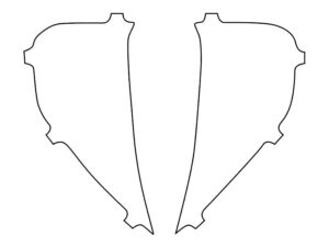 2021-2024 GMC Yukon, All, Front Reflector Delete Cover Film