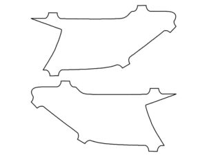 2021-2022 Honda Accord, All, Reflector Delete Cover Film