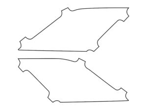 2016-2021 Honda Civic, Coupe, Reverse Light Cover Film