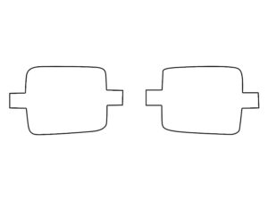 2022-2025 Honda Civic, Hatchback, Fog Light Cover Film