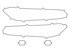 2022-2025 Honda Civic, Hatchback, Headlight Cover Film