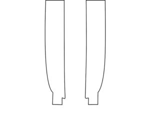 2016-2020 Honda Civic, Hatchback, FK8 Type R, Rear Marker Cover Film