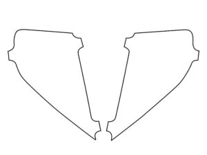 2016-2021 Honda Civic, Sedan, Reverse Light Cover Film