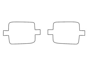 2022-2025 Honda Civic, Sedan, Fog Light Cover Film