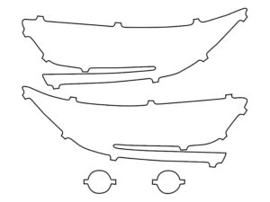 2020 Honda CR-V, All, Headlight Cover Film