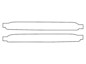 2023-2025 Honda CR-V, All, Rear Marker Cover Film