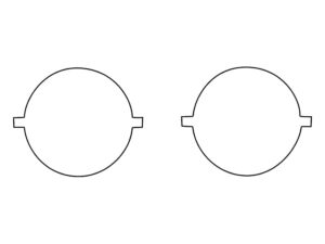 2015-2020 Honda Fit, All, Fog Light Cover Film