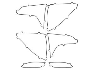 2019-2022 Honda HR-V, All, Tail Light Cover Film