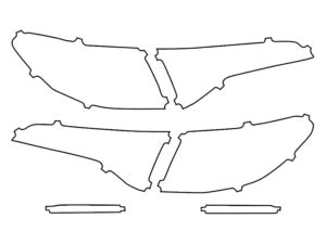 2023-2025 Honda HR-V, All, Tail Light Cover Film