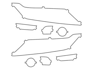 2018-2020 Honda Odyssey, All, Headlight Cover Film