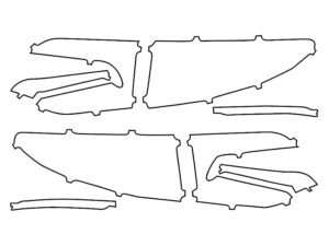 2021-2025 Honda Odyssey, All, Tail Light Cover Film