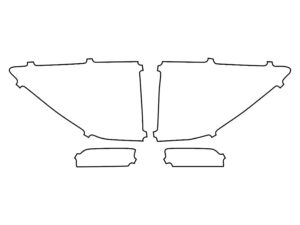 2019-2021 Honda Passport, All, Tail Light Cover Film