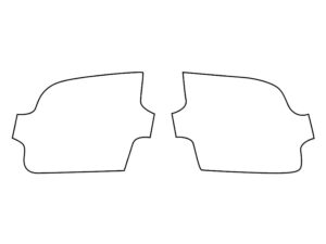 2019-2021 Honda Passport, All, Running Light Cover Film