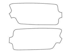 2022-2025 Honda Passport, All, Rear Marker Cover Film