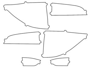 2019-2022 Honda Pilot, All, Tail Light Cover Film