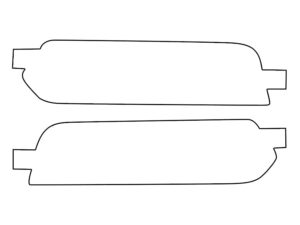 2023-2025 Honda Pilot, All, Rear Marker Cover Film