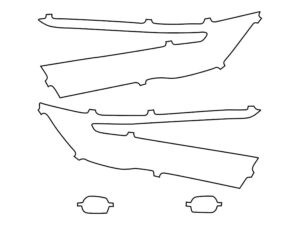 2023-2025 Honda Pilot, All, Headlight Cover Film