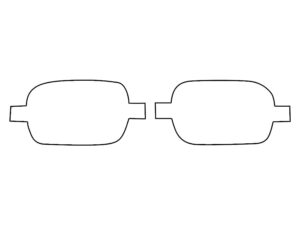 2021-2025 Honda Ridgeline, All, Fog Light Cover Film