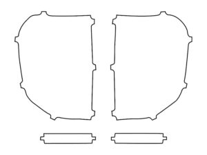 2021-2025 Honda Ridgeline, All, Tail Light Cover Film