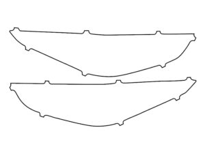 2018-2022 Hyundai Accent, All, Headlight Cover Film