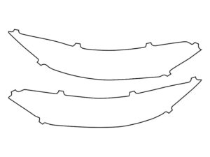 2024-2025 Hyundai Elantra, All, Headlight Cover Film