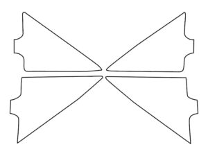 2019-2020 Hyundai Elantra, Sedan, Fog Light Cover Film