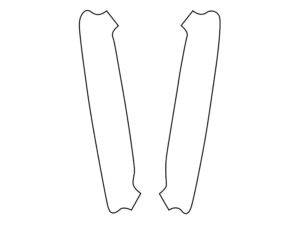 2020-2022 Hyundai Ioniq, All, Rear Marker Cover Film