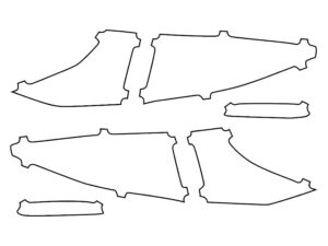 2020-2022 Hyundai Ioniq, All, Tail Light Cover Film