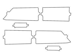 2024-2025 Hyundai Ioniq 5, All, Tail Light Cover Film