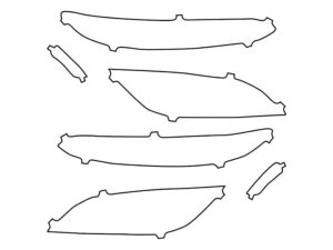 2022-2023 Hyundai Kona, All, Headlight Cover Film