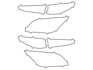 2022-2023 Hyundai Kona, All, Tail Light Cover Film